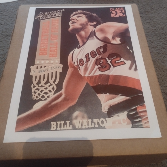 NEW!💯 BILL WALTON HALL OF FAME OLD SCHOOL BLAZERS 8.5x11 ULTRA GLOSSY POSTER!🔥 - Picture 3 of 8